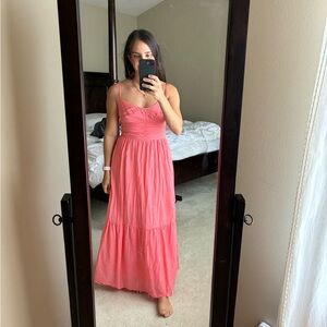 Universal Thread Coral Maxi Dress